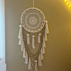T.J.Maxx Cream and Tan Boho Wall Tapestry